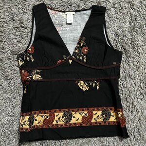 Y2K Coquette Minimalist Babydoll Blouse Size L